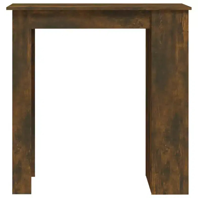 Table de bar avec étagère de rangement - Design moderne pour salle à manger et cuisine