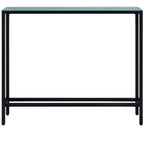 Console Miroir en Verre Noir 36 po HomeRoots