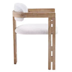 Christopher Knight Home Rhiannon Chaises de salle à manger capitonnées en bois d'hévéa de style Mid-Century (Lot de 6)