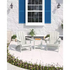 Chaise de patio extérieure, capacité de 172 kg, assise confortable, pliable, pour terrasse, pelouse, jardin