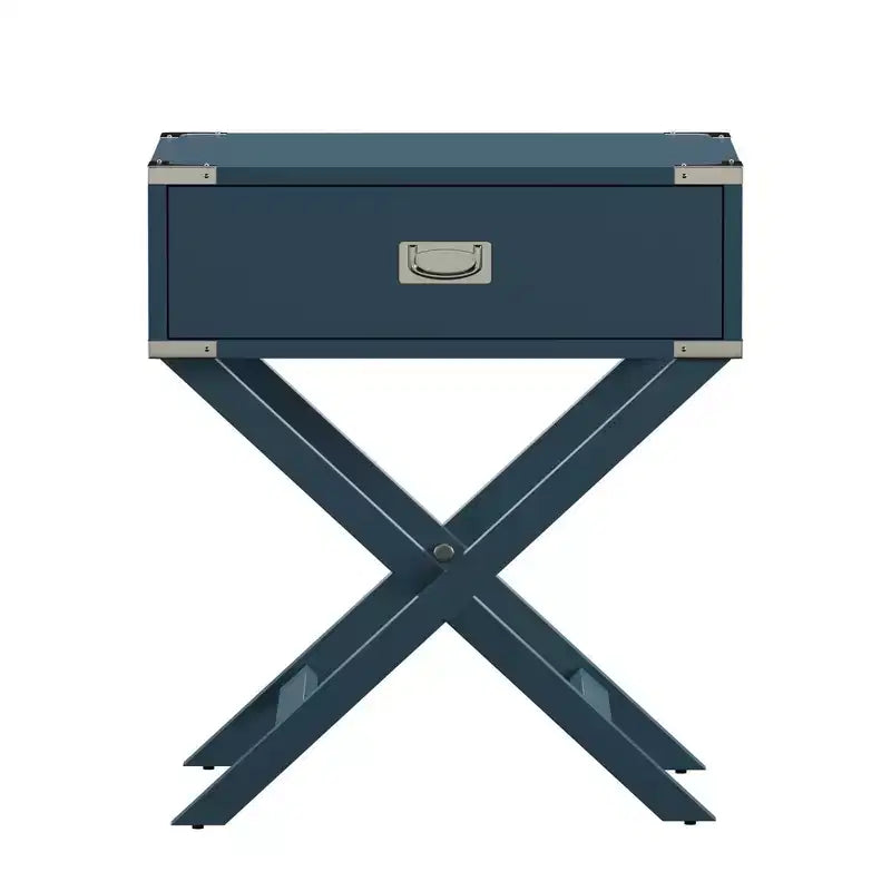 Table de chevet de campagne en bois Borden X-Base - iNSPIRE Q