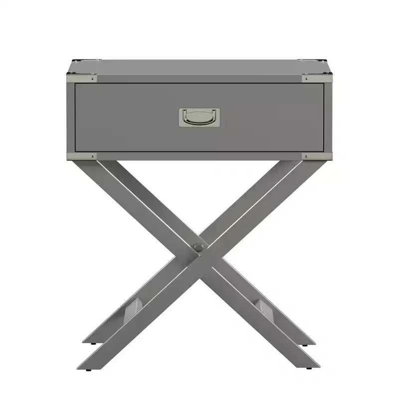 Table de chevet de campagne en bois Borden X-Base - iNSPIRE Q
