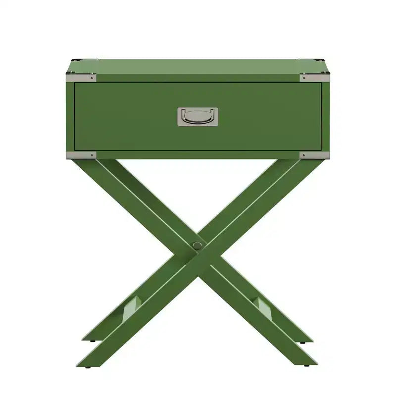 Table de chevet de campagne en bois Borden X-Base - iNSPIRE Q