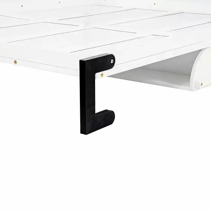 Lit escamotable Queen Luxystar avec armoire et bureau