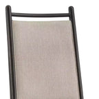 Chaise de salle à manger Fuske en tissu beige et bois (lot de 2) - iNSPIREQ