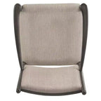 Fauteuil Fuske en tissu beige et bois (lot de 2) - iNSPIREQ