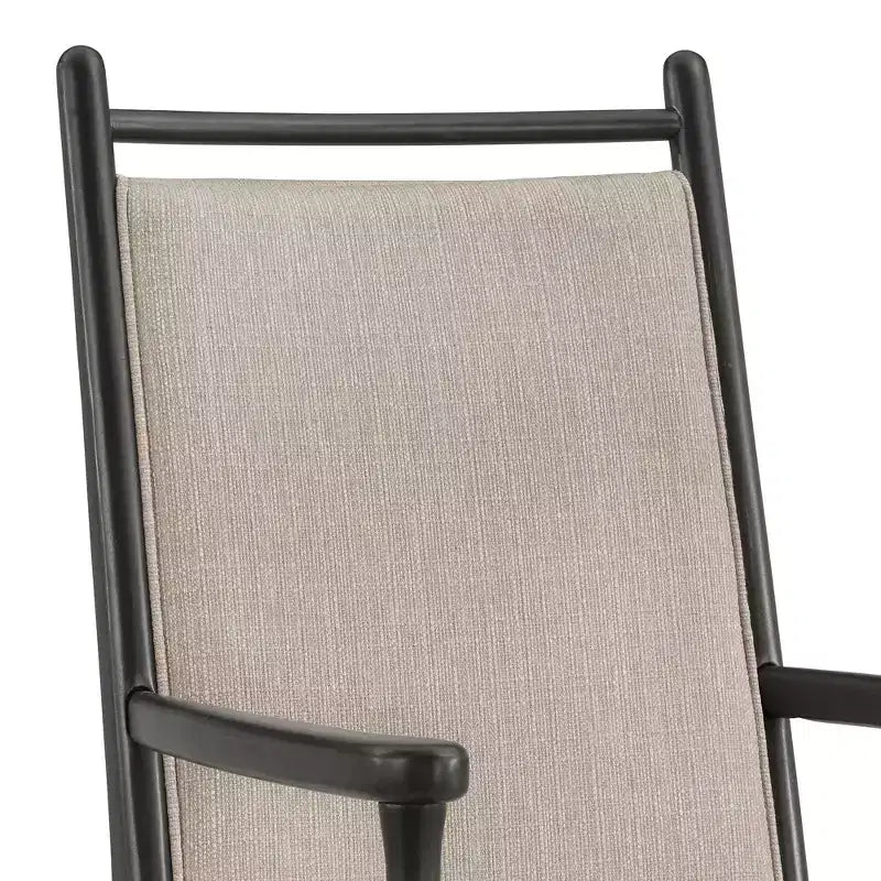 Fauteuil Fuske en tissu beige et bois (lot de 2) - iNSPIREQ