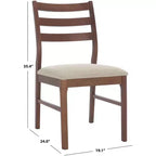 Chaises de salle à manger à barreaux Leroux (lot de 2) - SFV6704 - Safavieh Couture