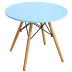 Ensemble table et 4 chaises Costway pour enfants, construction solide, 5 pièces, table à manger pour tout-petits
