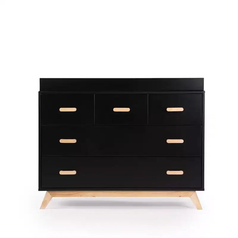 Commode à 5 tiroirs pour chambre d'enfant Soho (noire)