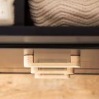 Commode à 5 tiroirs pour chambre d'enfant Soho (noire)