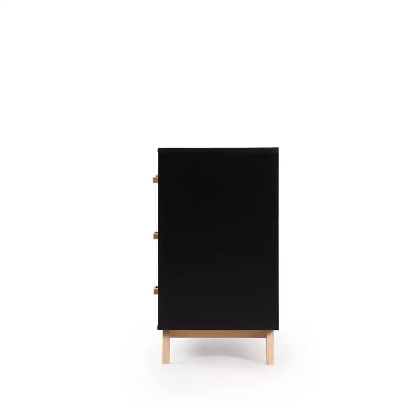 Commode à 5 tiroirs pour chambre d'enfant Soho (noire)