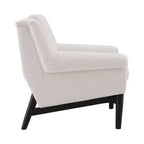 Fauteuil d'appoint Polibi avec accoudoirs évasés