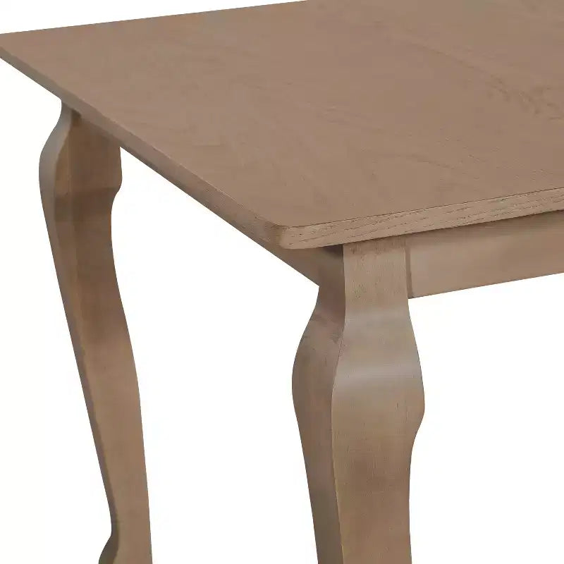 Ensemble de salle à manger extensible 7 pièces Christopher Knight Home Thaddea en bois d'hévéa avec chaises rembourrées en tissu et rotin