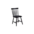 Chaise Windsor Lyra (lot de 2), noire