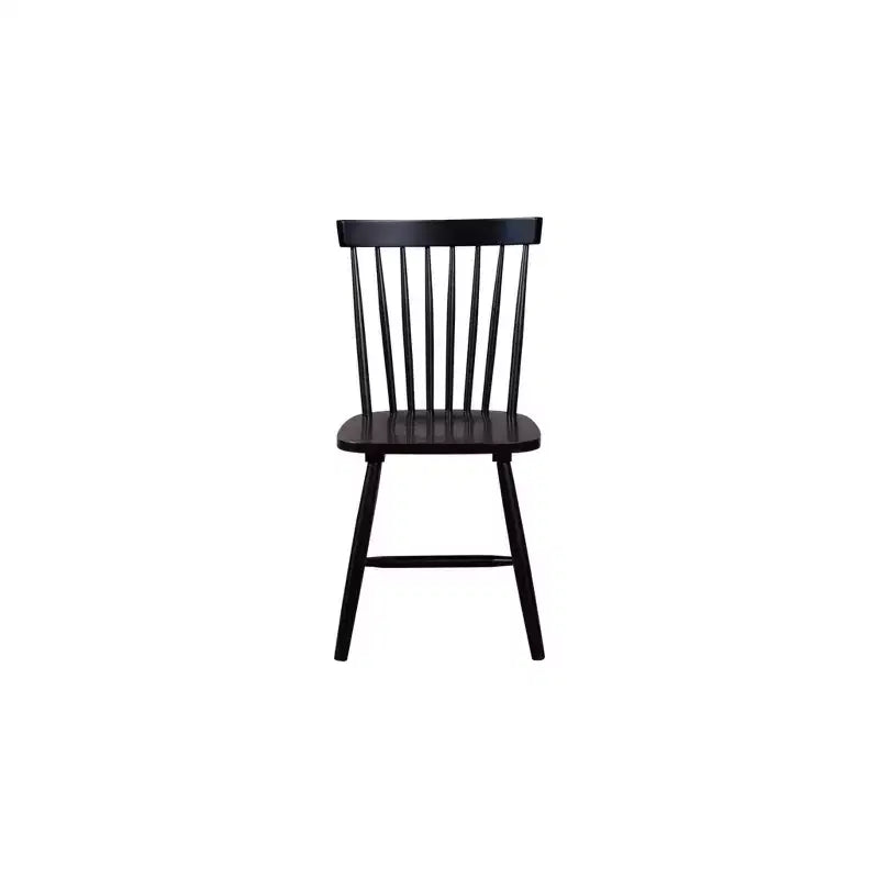 Chaise Windsor Lyra (lot de 2), noire