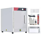 Chauffe-aliments chauffant 4 niveaux, armoire chauffante en acier inoxydable 850W avec bac à eau, compatible avec les bacs 1/1, armoire de fermentation commerciale pour pizza, poulet, pâtisserie