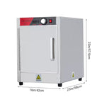 Chauffe-aliments chauffant 4 niveaux, armoire chauffante en acier inoxydable 850W avec bac à eau, compatible avec les bacs 1/1, armoire de fermentation commerciale pour pizza, poulet, pâtisserie