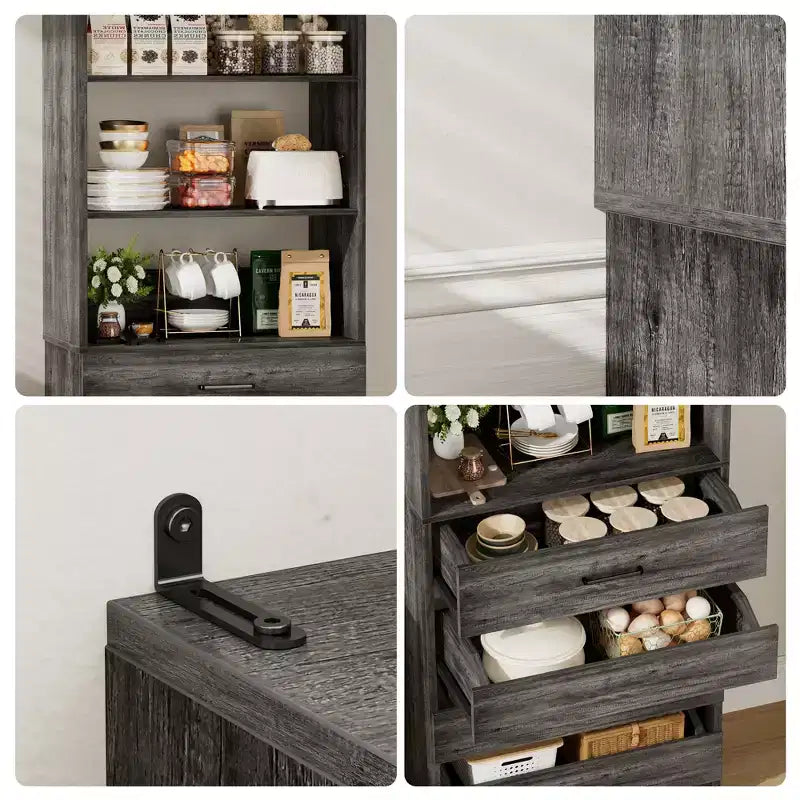 Armoire de cuisine Besiost 80H avec tiroirs