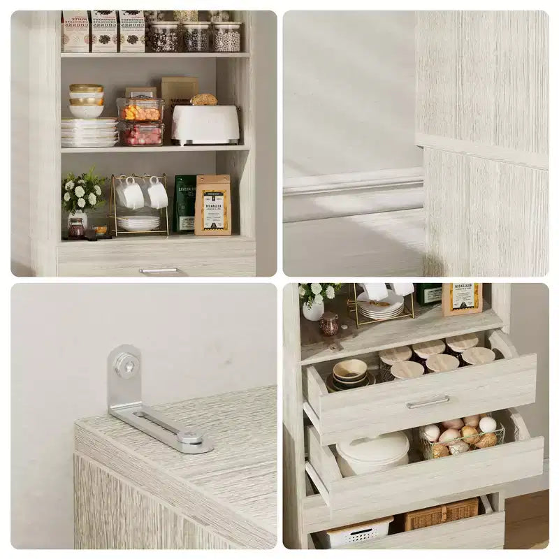Armoire de cuisine Besiost 80H avec tiroirs