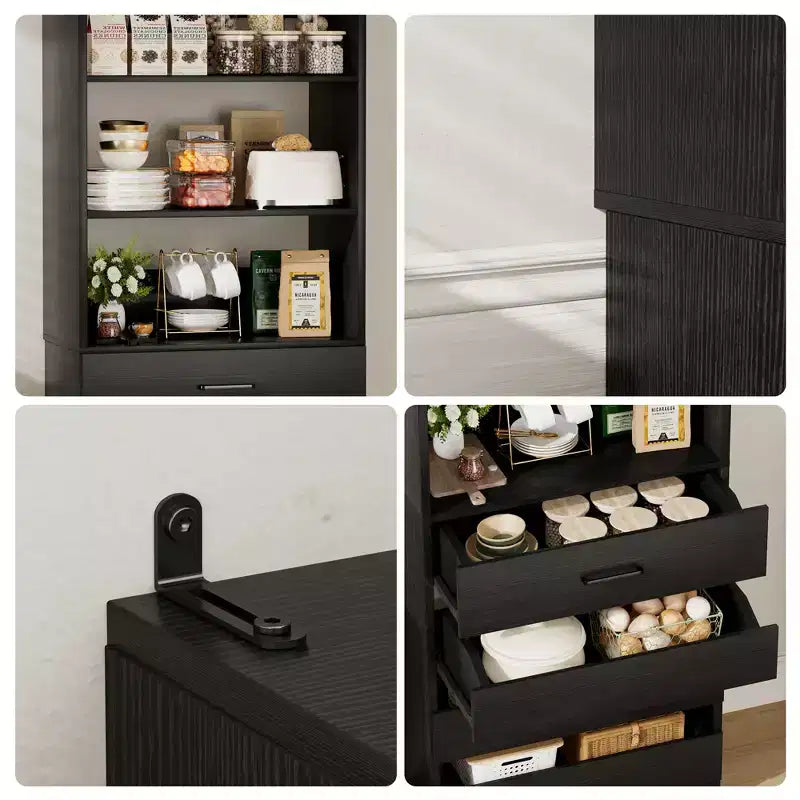 Armoire de cuisine Besiost 80H avec tiroirs