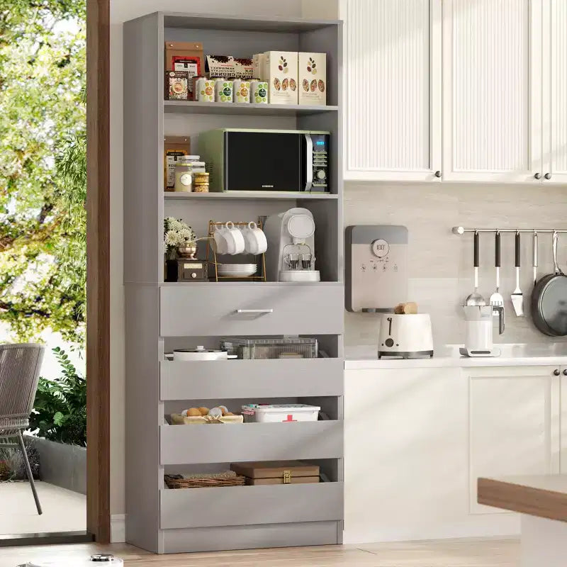 Armoire de cuisine Besiost 80H avec tiroirs