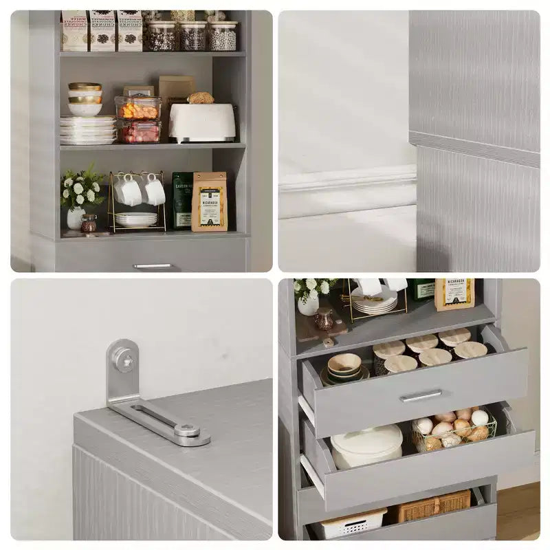 Armoire de cuisine Besiost 80H avec tiroirs
