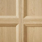GDFStudio Aleksander Buffet moderne en bois de 170 cm avec 4 portes et charnières à fermeture douce