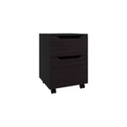 Table de chevet moderne épurée Ethan à étagères ouvertes pour chambre ou salon