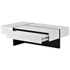 Table basse rectangulaire pour salon