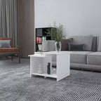 Fun little toys brand FM FURNITURE Naco Coffee Table with Open Storage, Melamine Finish