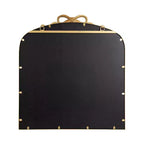 Miroir arqué avec ruban Arendahl de Kate and Laurel, doré, 28x30