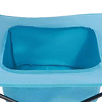 Table de camping pliante portable AEELLEEA avec 4 porte-gobelets, table de pique-nique extérieure en tissu Oxford