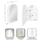 Meuble-lavabo mural avec miroir et arche Herenshaw DesignOvation