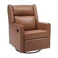 Fauteuil inclinable pivotant Emma et Oliver avec ports de charge USB/USB-C, fauteuil inclinable pivotant manuel à 270 degrés