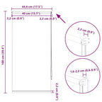 vidaXL Lot de 2 Chaises de Bar Multicolores