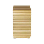 Table d'appoint Meridian Furniture Golda dorée