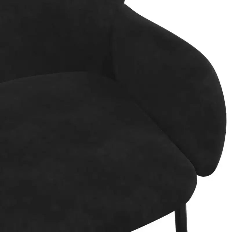 vidaXL Chaises de salle à manger, 2 pcs, gris foncé