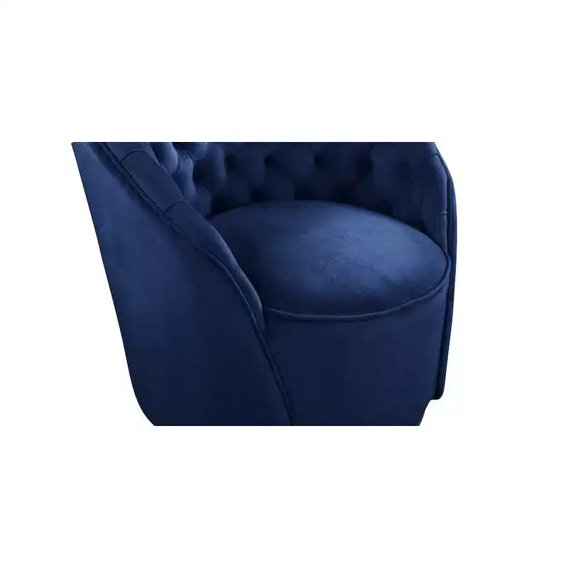 Chaise en velours Alessio Meridian Furniture