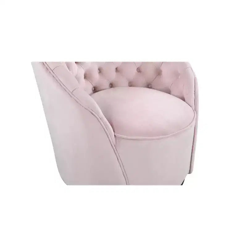 Chaise en velours Alessio Meridian Furniture
