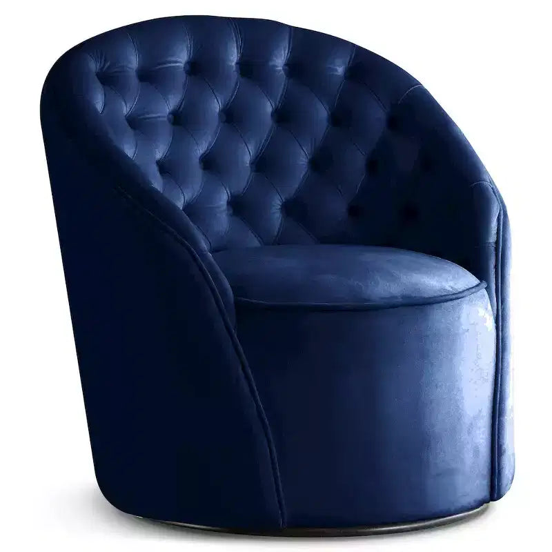 Chaise en velours Alessio Meridian Furniture