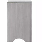 Table de chevet Passion Furniture Rustica 2 tiroirs de 61 cm de large