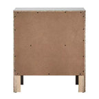 Table de chevet Passion Furniture Rustica 2 tiroirs de 61 cm de large