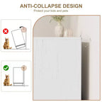 Commode 7 tiroirs en rotin pour chambre, meuble TV en rotin style ferme avec 7 tiroirs de rangement, organisateur polyvalent moderne pour chambre, entrée