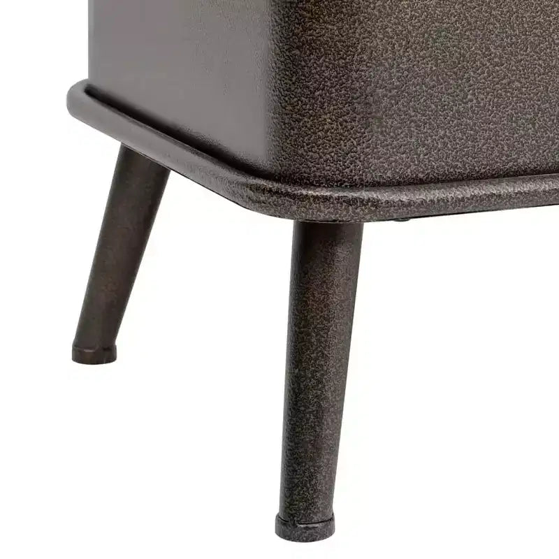 vidaXL Banc de rangement crème Bois d'ingénierie 110 cm Banc de rangement