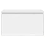 vidaXL Banc Blanc Bois d'ingénierie 80x40x45 cm Banc Rectangulaire