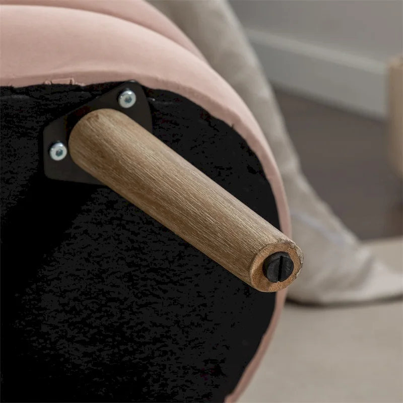 Banc de rangement Banc de chambre avec pieds en bois pour salon chambre