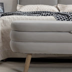 Banc de rangement Banc de chambre avec pieds en bois pour salon chambre
