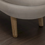 Banc de rangement Banc de chambre avec pieds en bois pour salon chambre