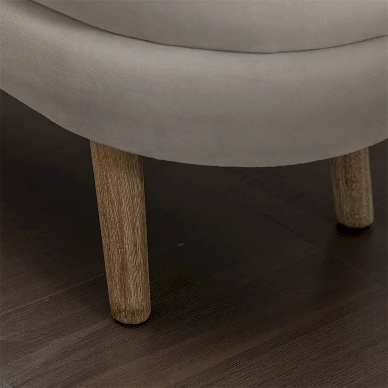 Banc de rangement Banc de chambre avec pieds en bois pour salon chambre